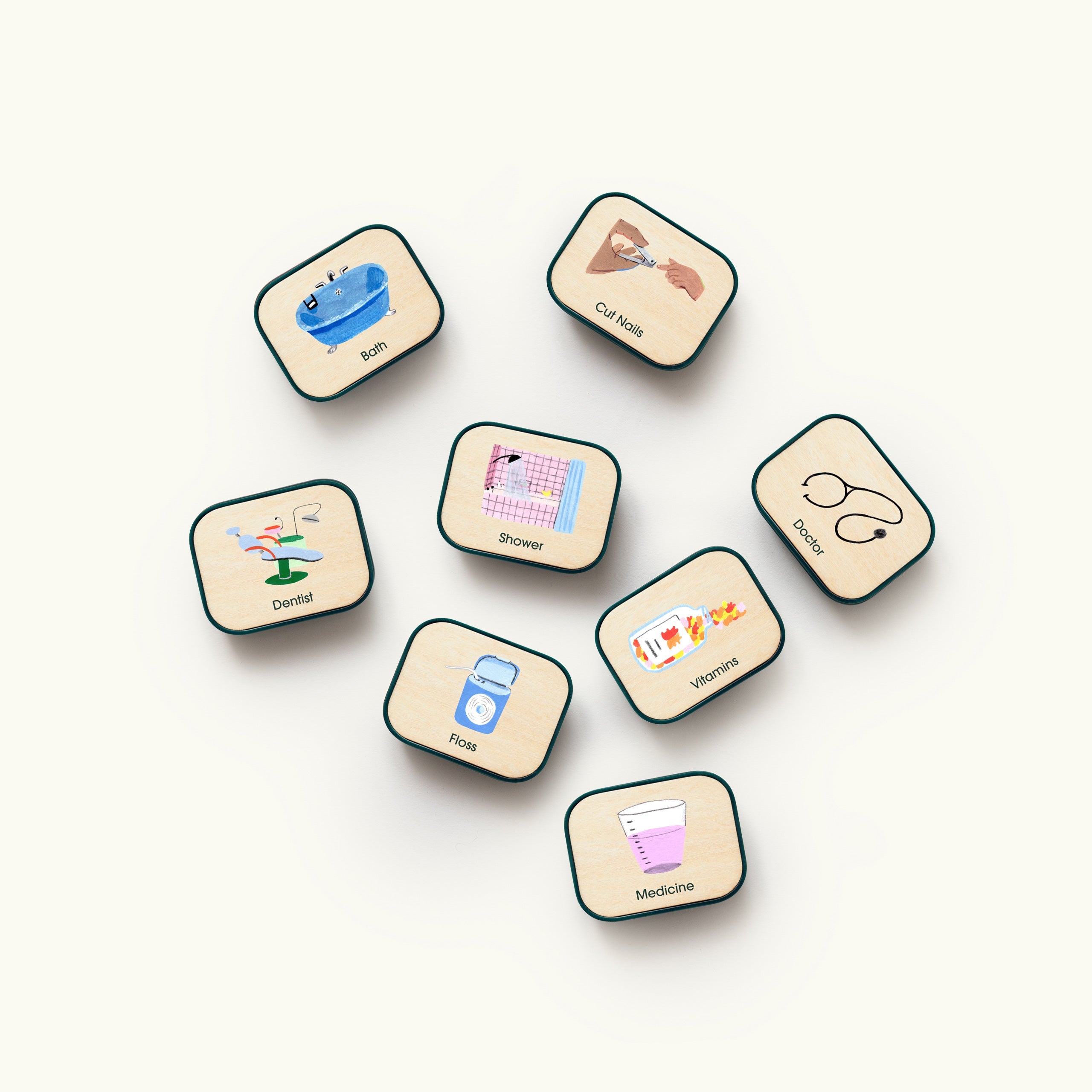 Charmspring Activity Tiles—Self Care Bundle