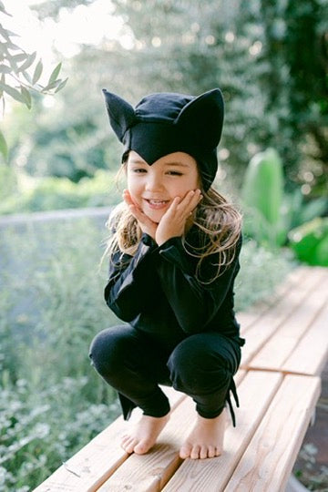 Band of the Wild Black Cat Pajama Costume