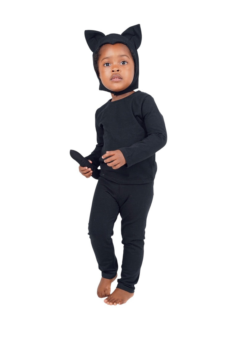 Band of the Wild Black Cat Pajama Costume