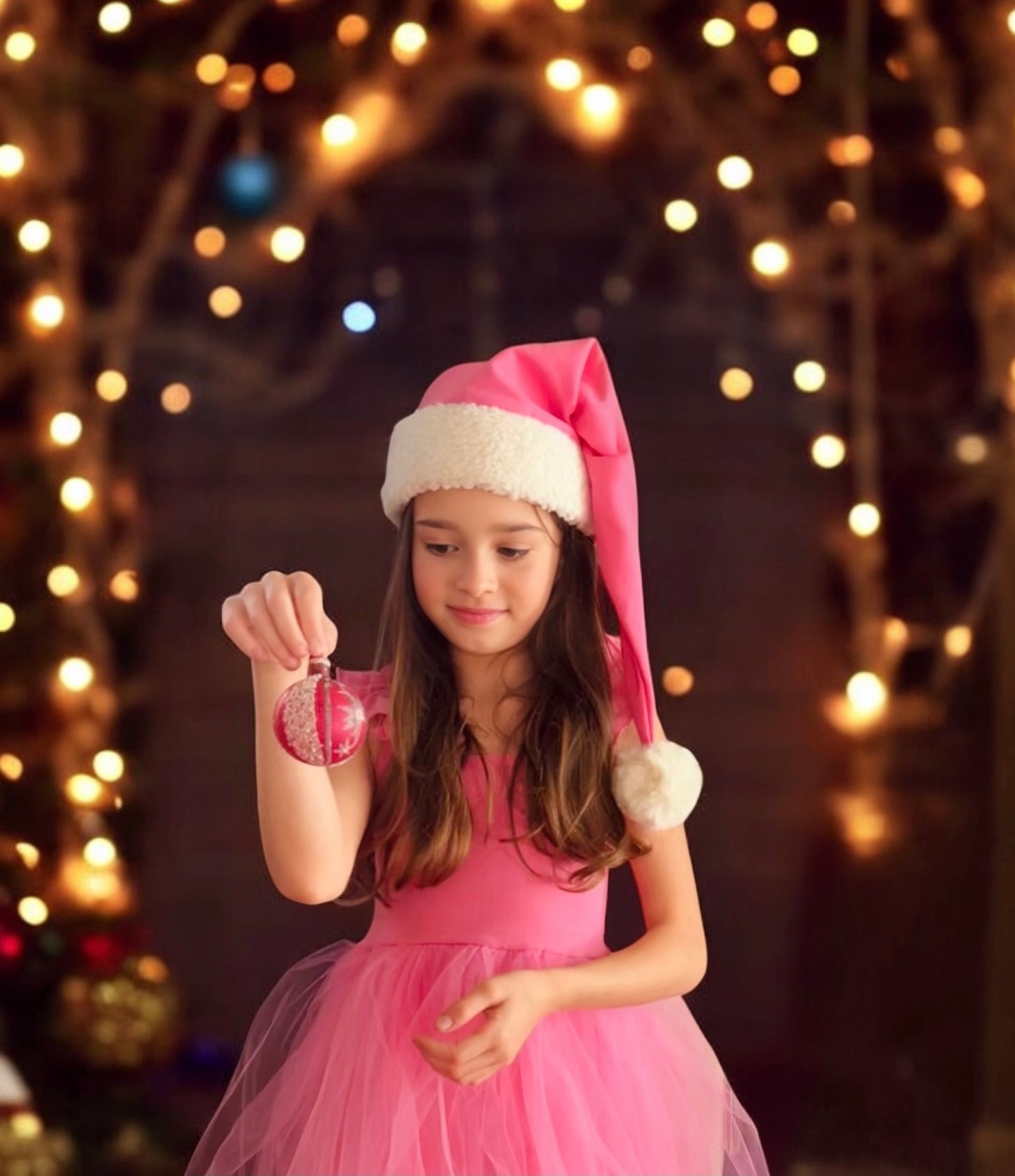 Band of the Wild Pink Elf Holiday Dress