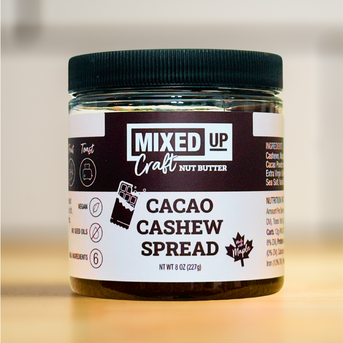 Mixed Up Foods Cacao Cashew Spread - 4 Pack