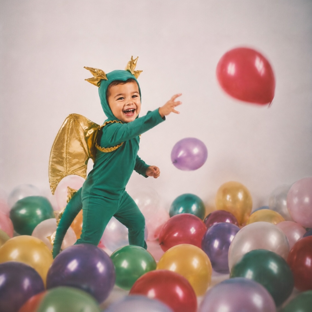 Band of the Wild Emerald Sky Dragon Pajama Costume
