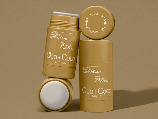 Cleo + CocoDeodorant Vanilla Coconut