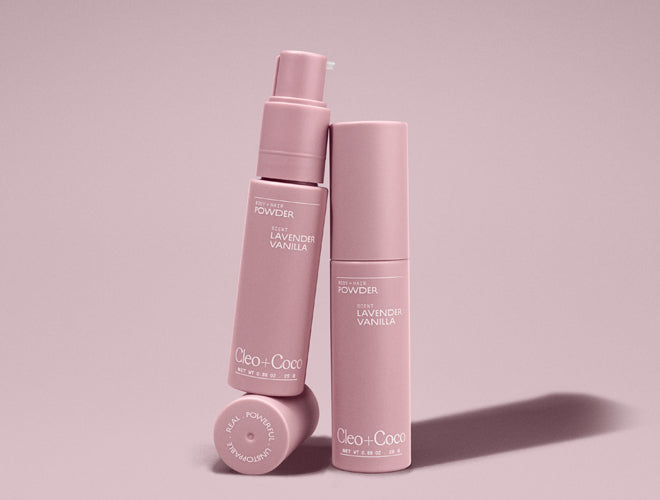 Cleo + Coco Powder Lavender Vanilla