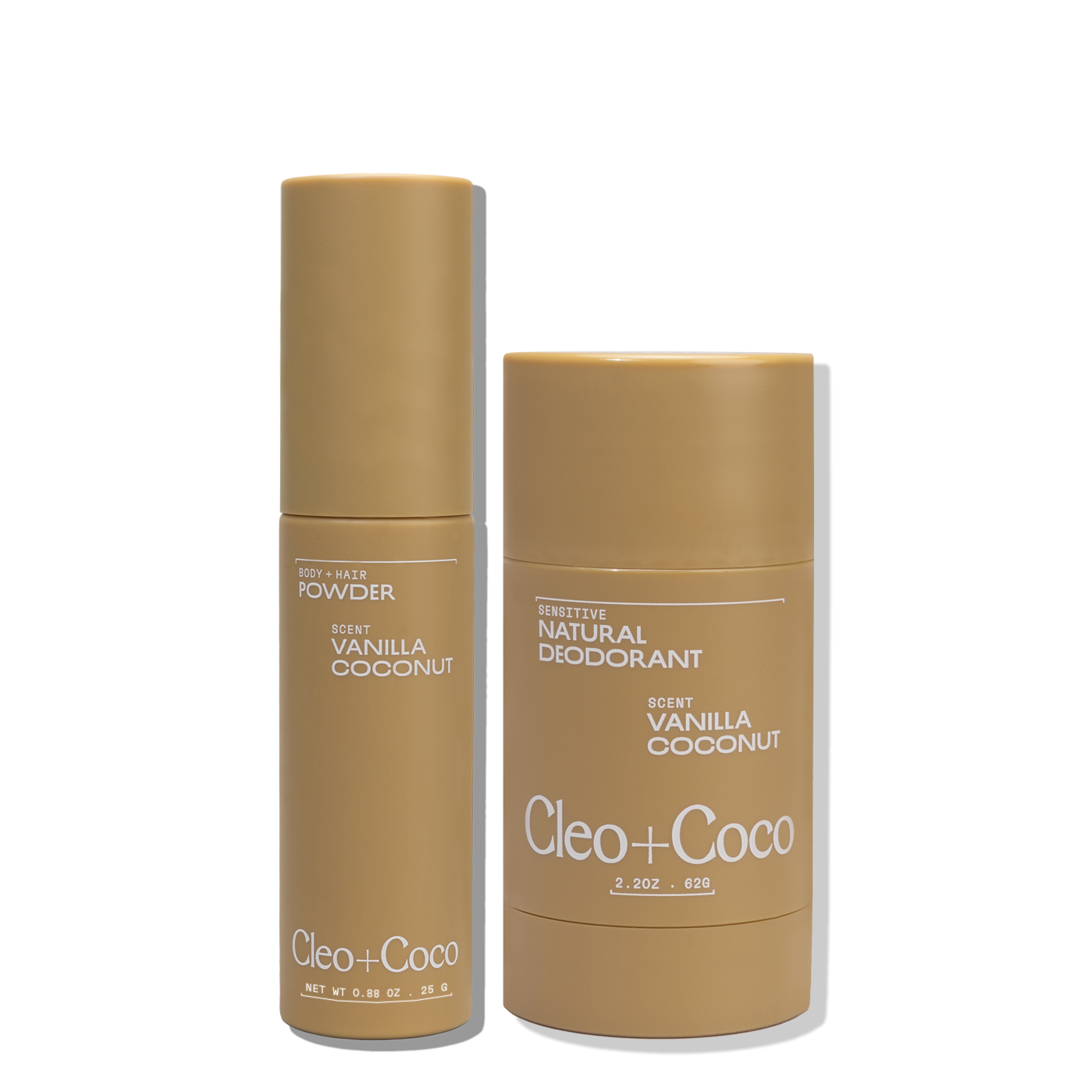 Cleo + Coco Powder + Balm - Vanilla Coconut