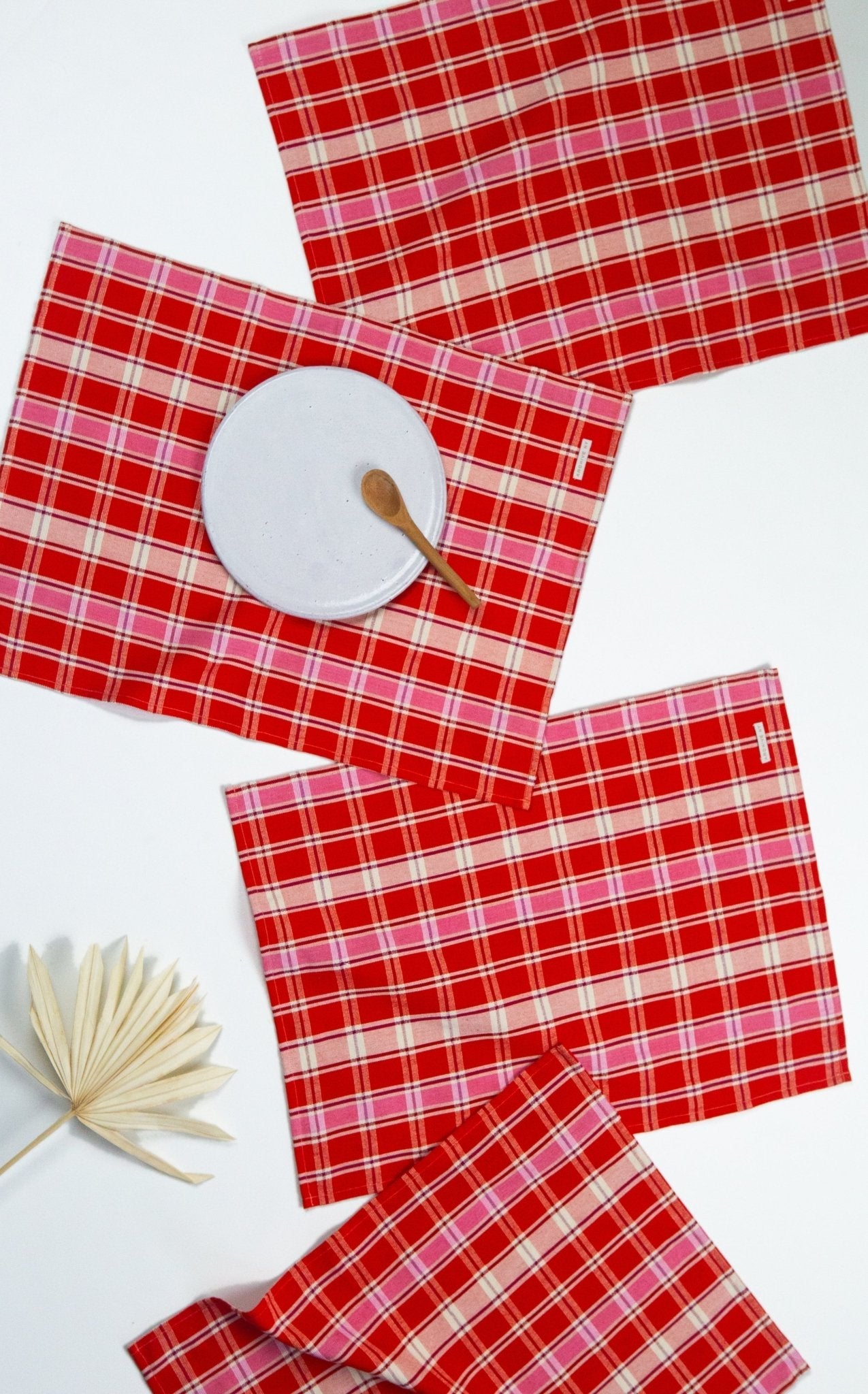 Archive New York Camila Plaid Placemat