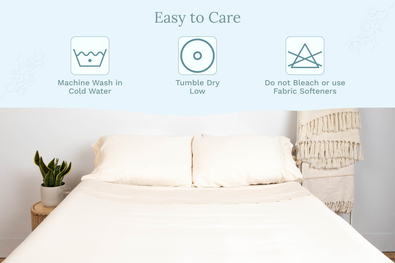 Organic Cotton Mart Organic Sateen Bed Sheets Set