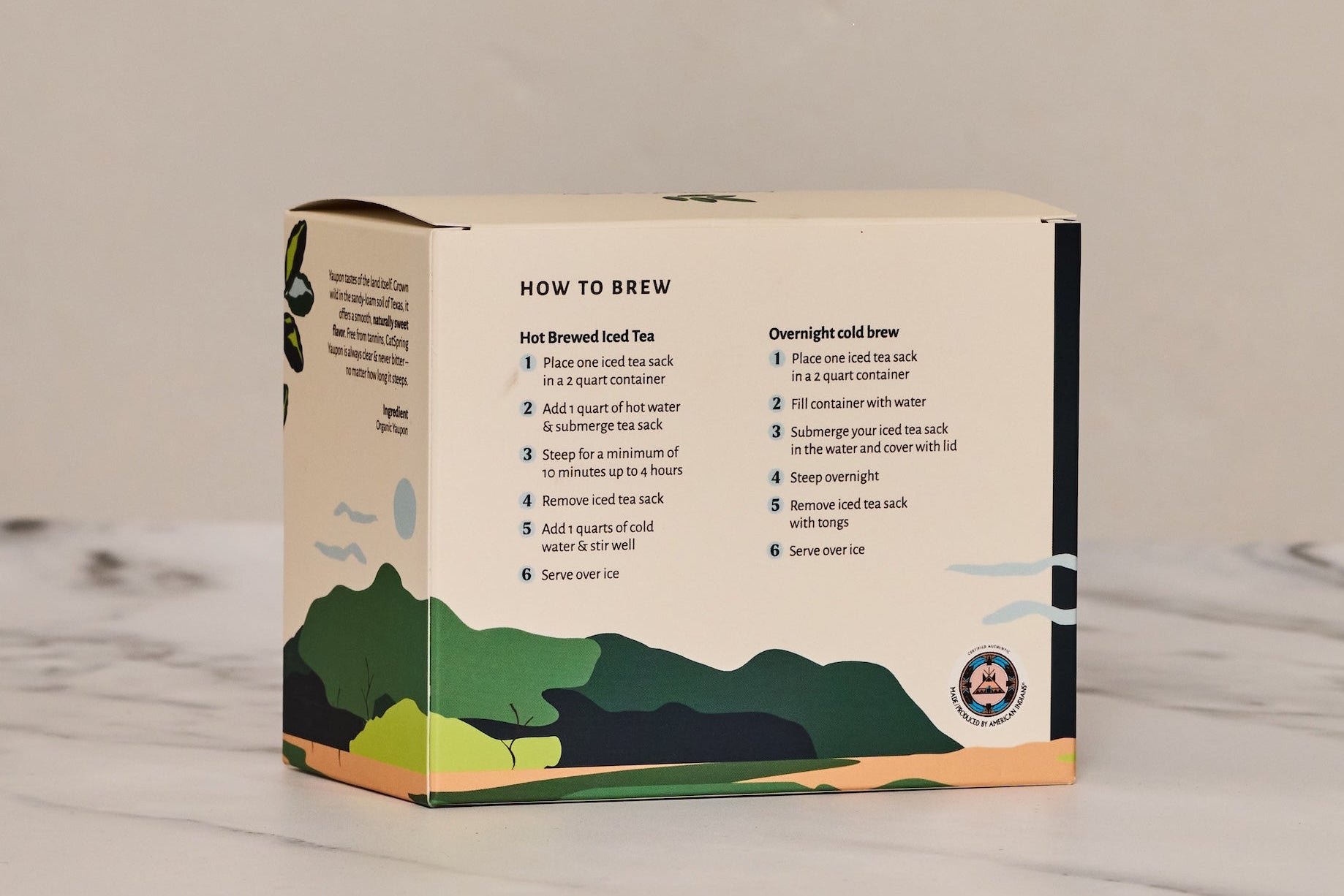 CatSpring Yaupon Ready To Brew: Yaupon Iced Tea