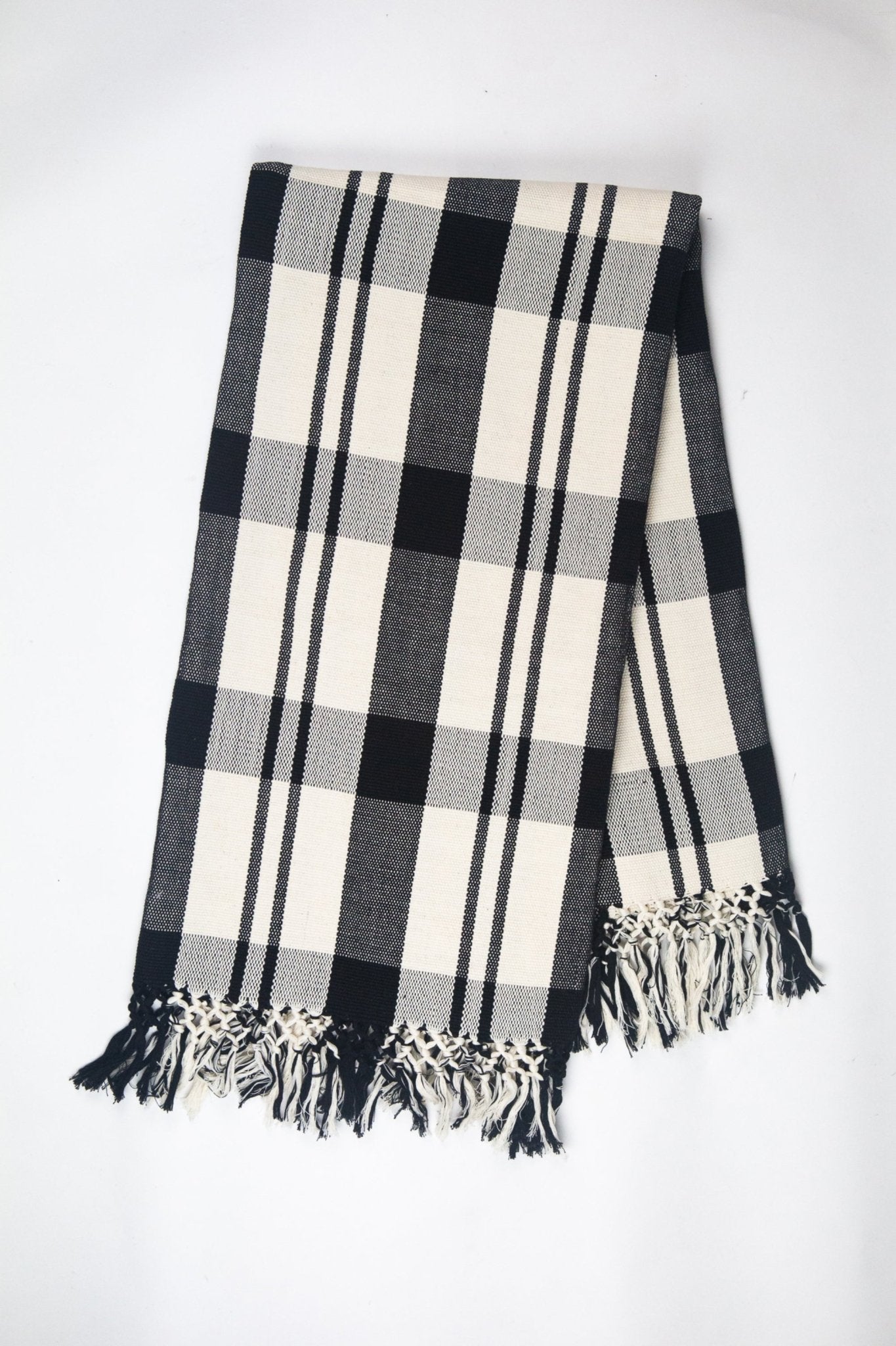 Archive New York Cecilia Striped Cotton Throw Blanket