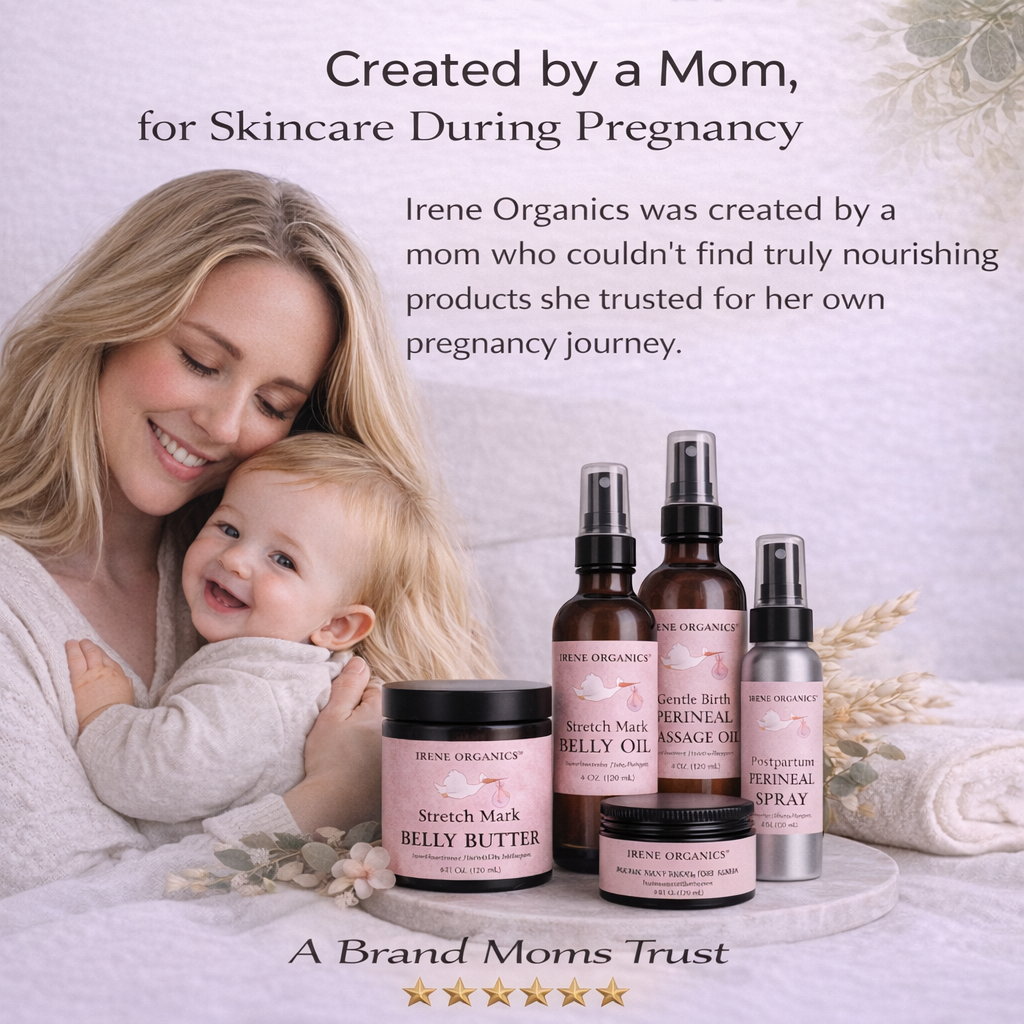 Irene Organics Mom To Be Pregnancy Skincare Giftset