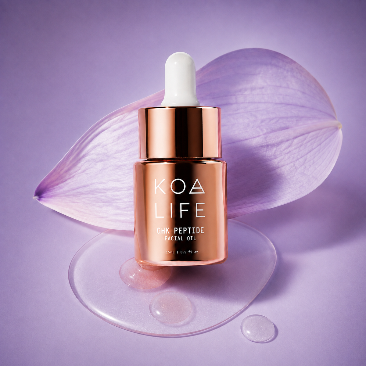 KOA LiFE GHK Peptide Facial Oil | 15 ML