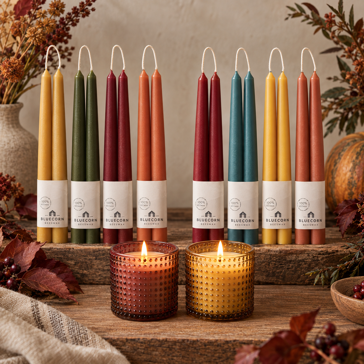 Bluecorn Candles Fall Collection