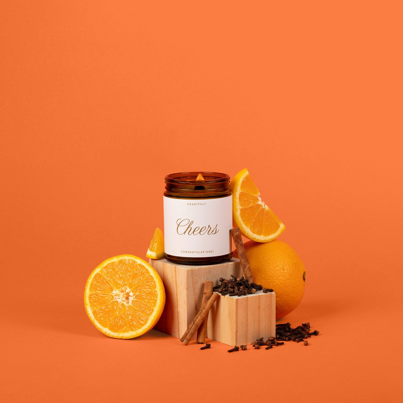 Fontana Candle Co Cheers! Congratulations Jar Candle