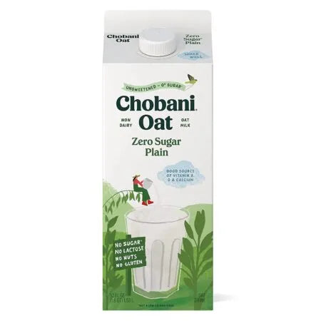 Chobani Oat Zero Sugar Plain