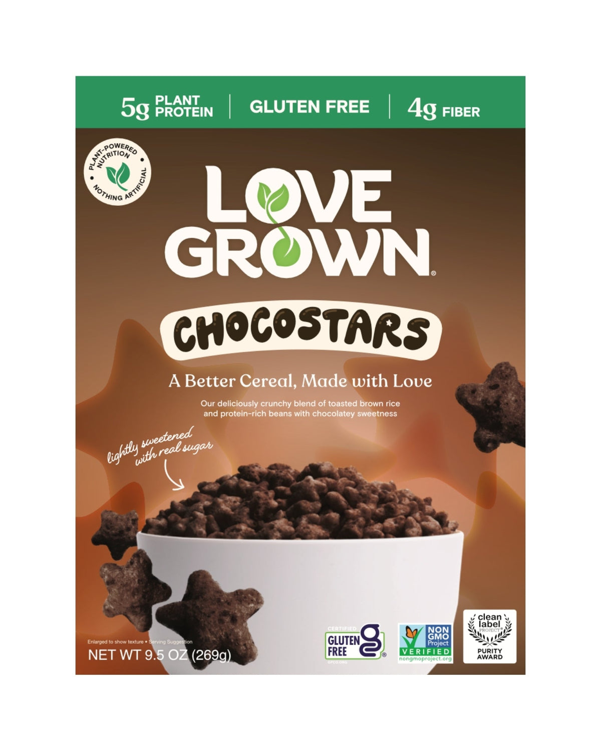 Love Grown Chocostars Cereal