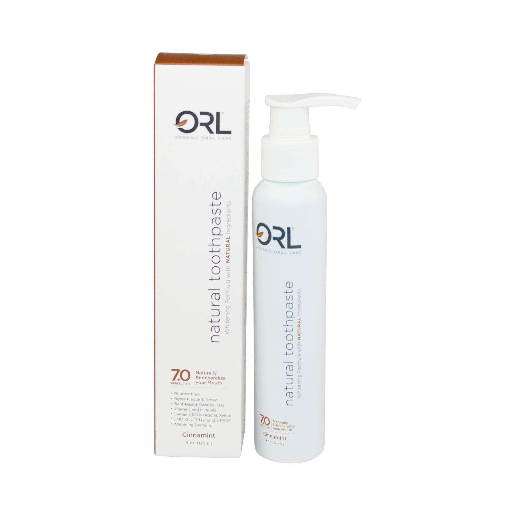 ORL Fluoride-free Toothpaste with Natural Hydroxyapatite