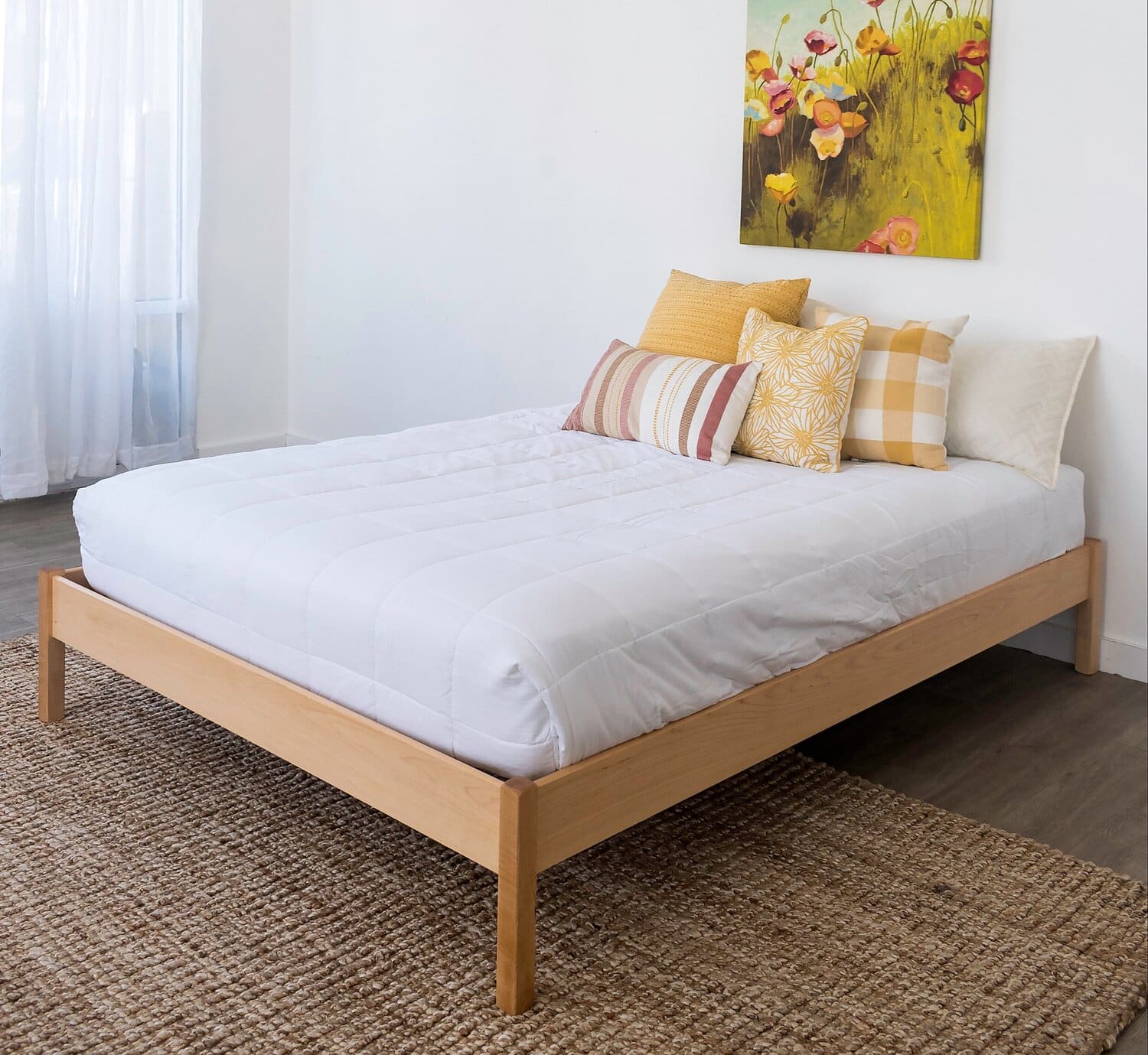 Clean Sleep Simple King Bed Frame from Gimme the Good Stuff