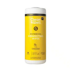 CleanWell Botanical Disinfectant Wipes 35 Count