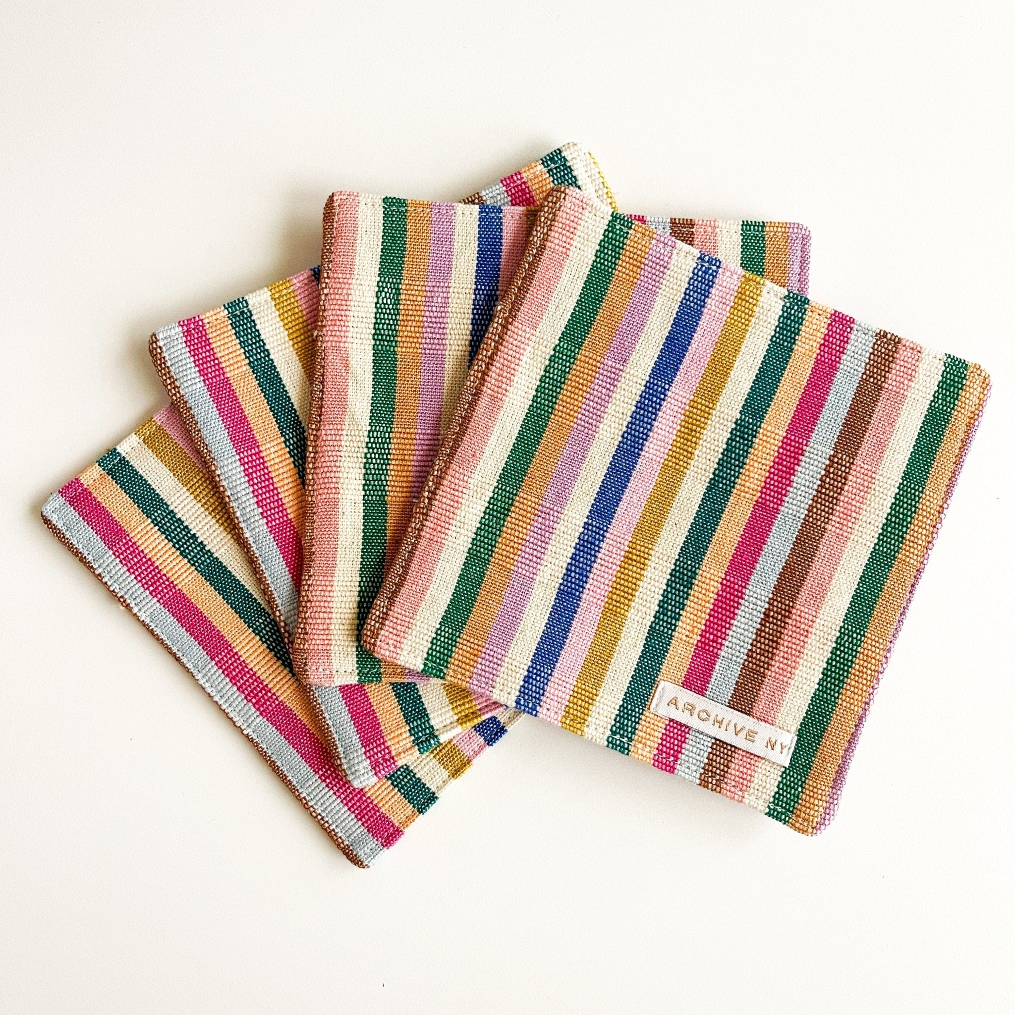 Archive New York Valentina Rainbow Coasters