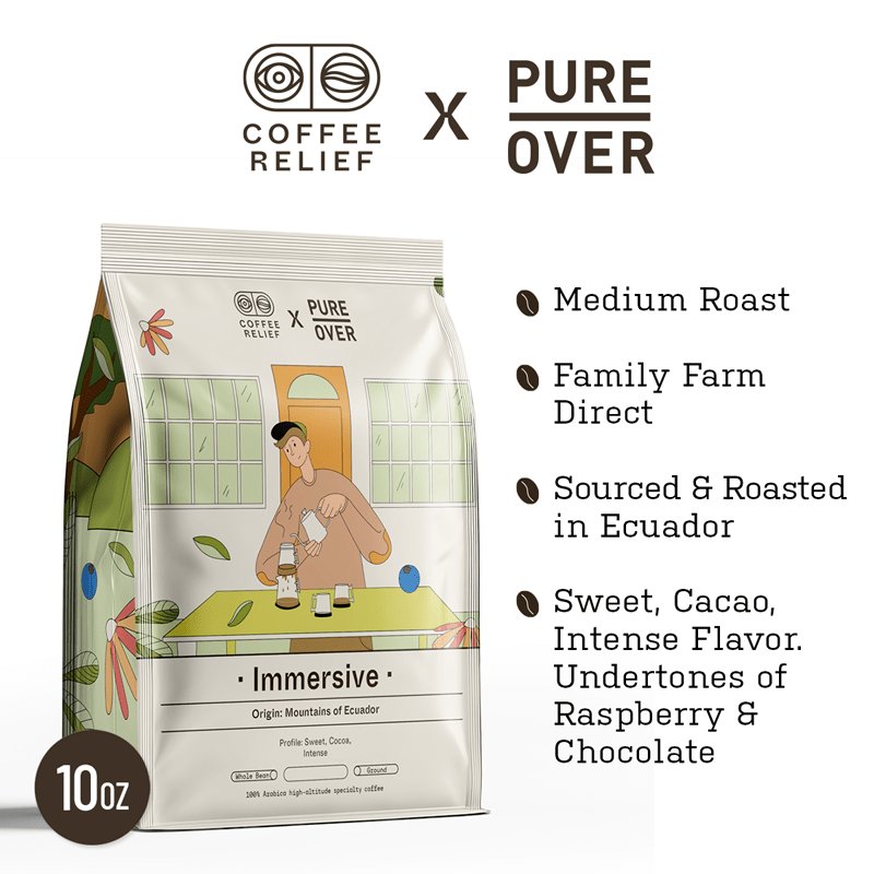Pure Over French Press