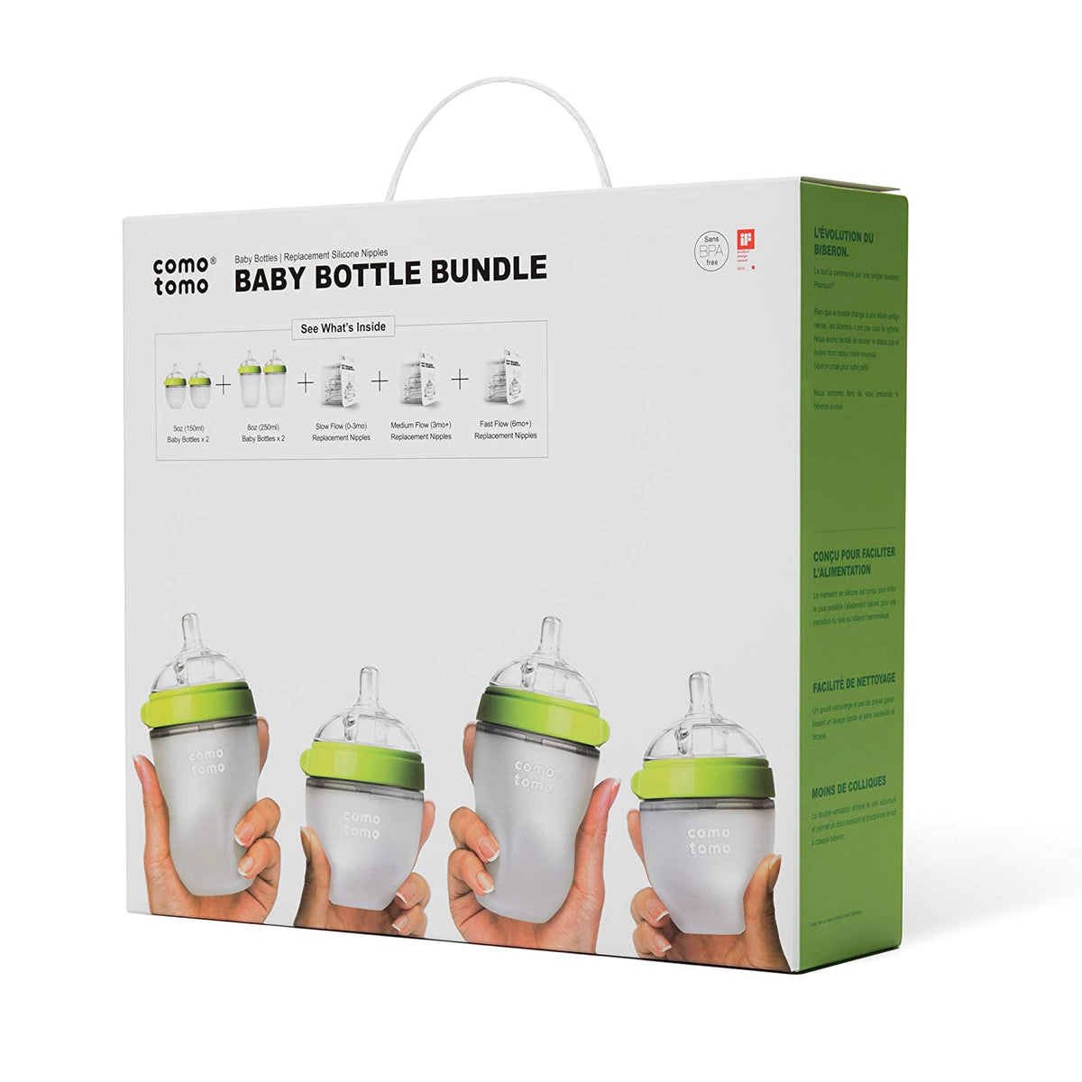 Best Non Toxic Baby Bottle Made of Silicone