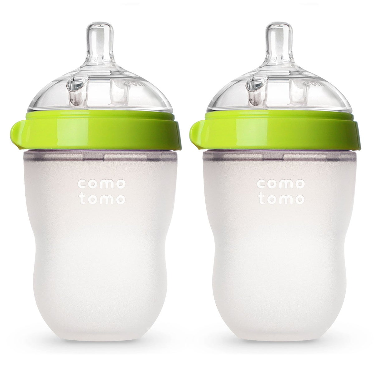 Como Tomo Silicone Baby Bottle Double Pack
