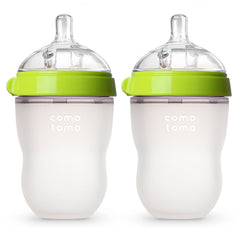 Como Tomo Silicone Baby Bottle Double Pack