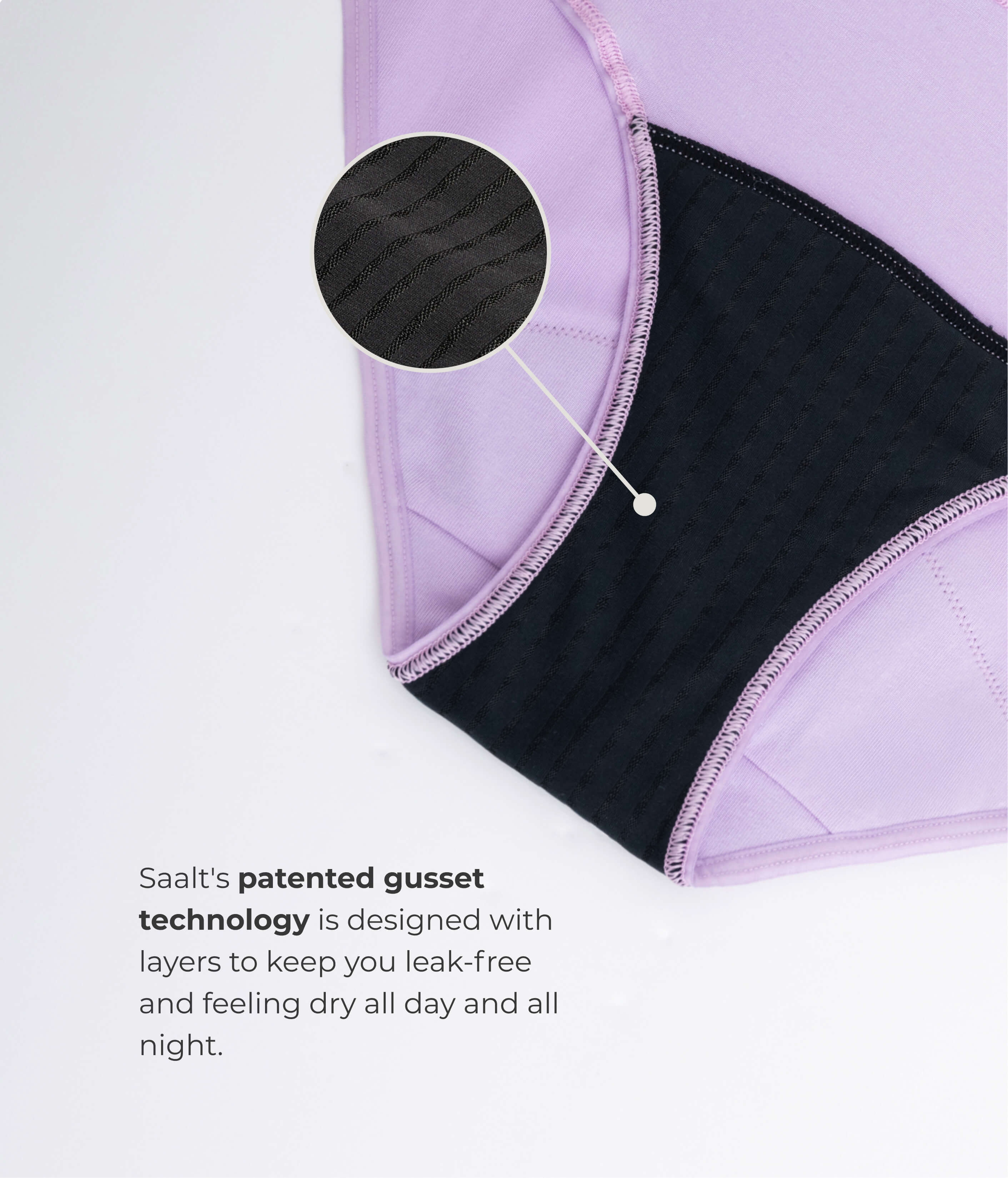 Saalt Leakproof Cotton Brief