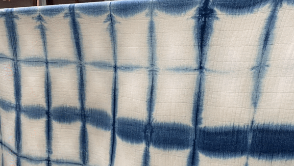 AIZOME Bed Throw Yūgen