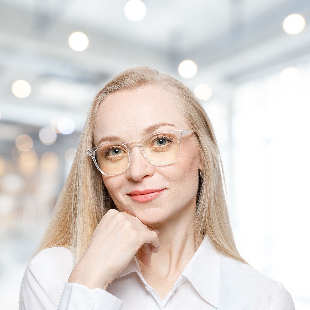 SafeSleeve Blue Light Glasses - Block Radiation from Computers, Cell Phones, and Digital Screens