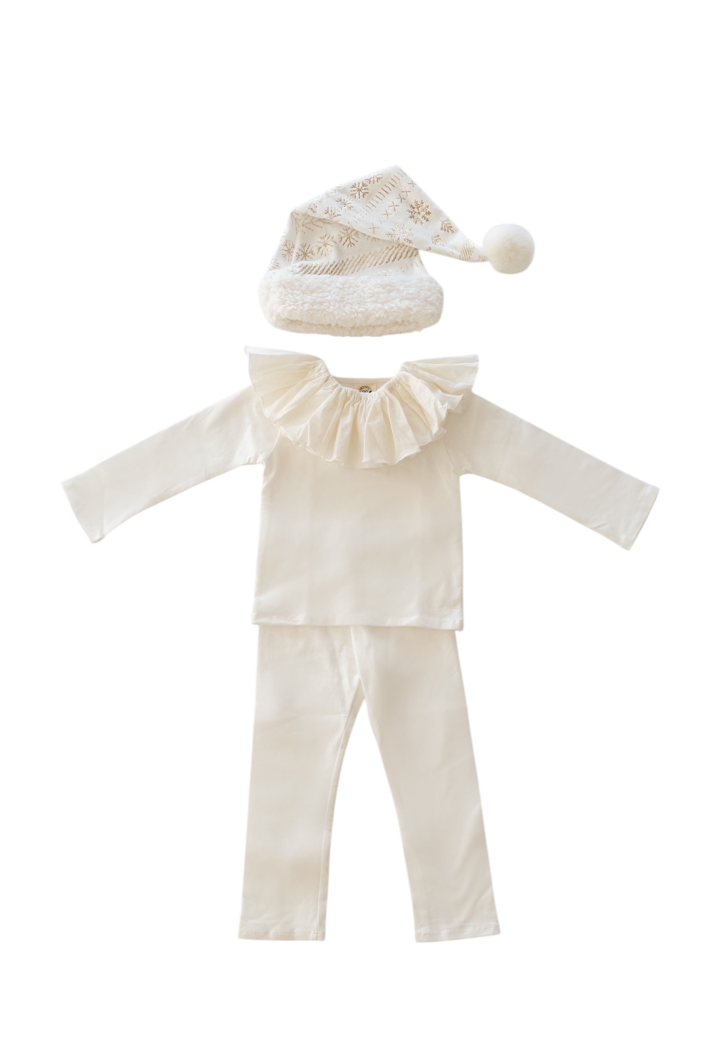Band of the Wild White Holiday Elf Pajama Costume