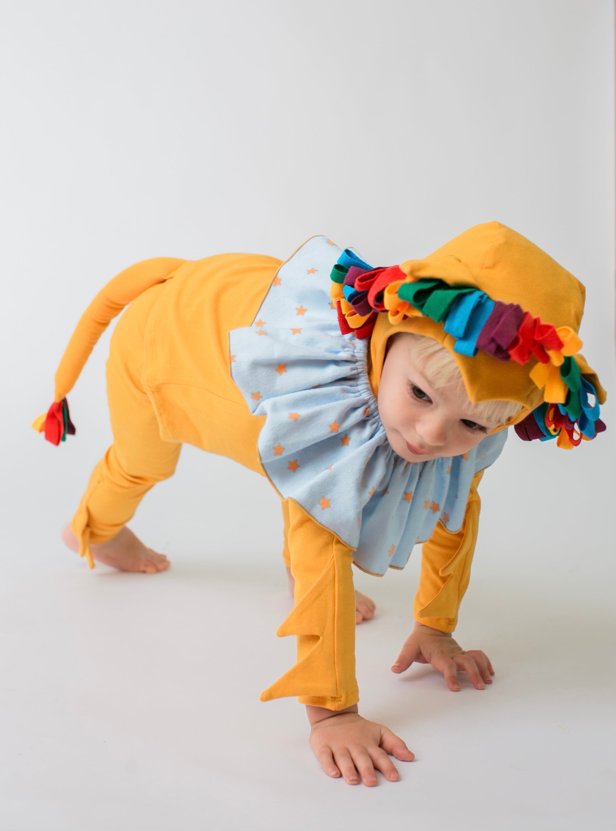 Band of the Wild Rainbow Circus Lion Pajama Costume