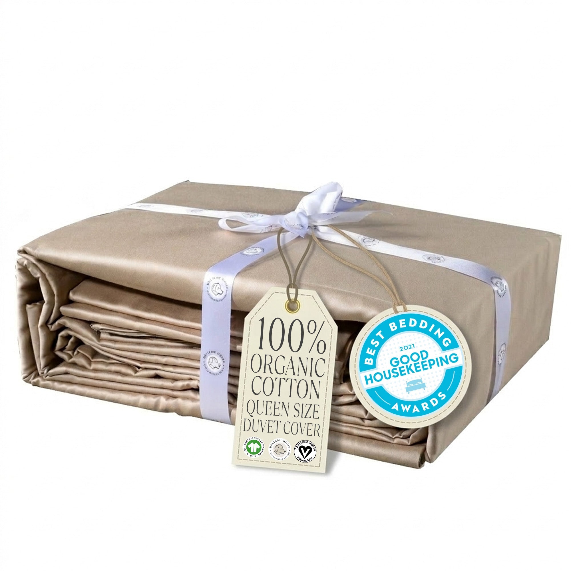 Delilah Home Organic Cotton Bed Sheet Collection