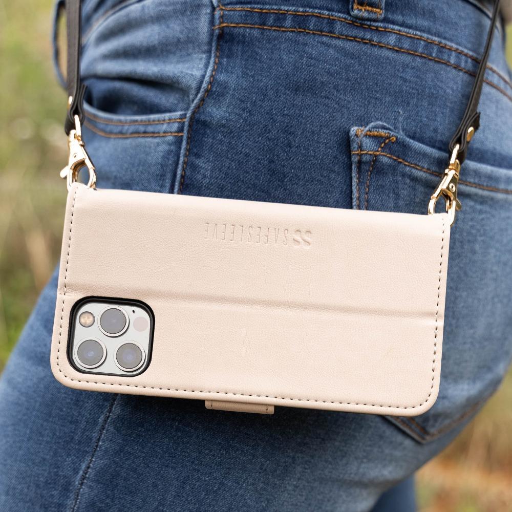 Cross-body Purse Strap for SafeSleeve for Cell Phone Black Cross-body Purse Strap for SafeSleeve for Cell Phone Black