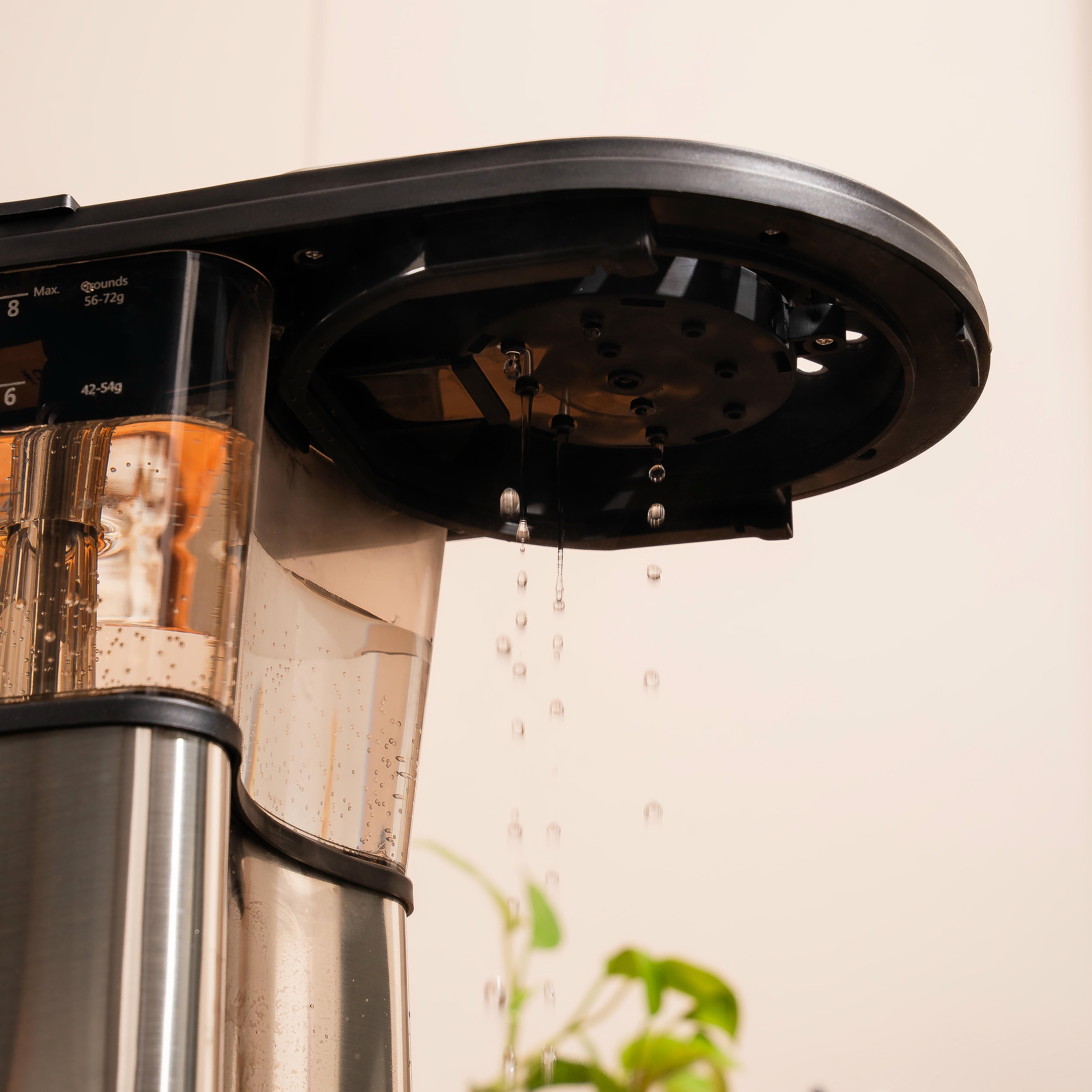 Bonavita Connoisseur 8-Cup Drip Coffee Brewer One-Touch with Thermal Carafe and Hanging Basket - SCA Certified Home Brewer