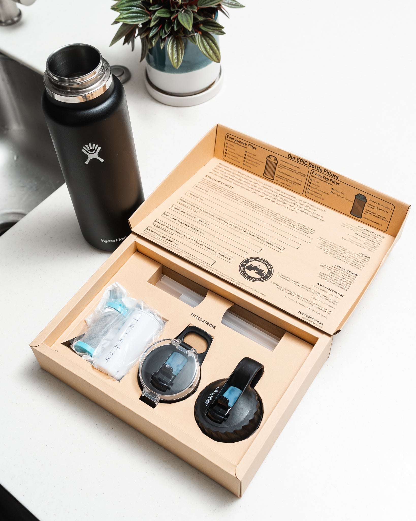 The Answer 2.0 | Compatible With Hydro Flask, Nalgene, and More