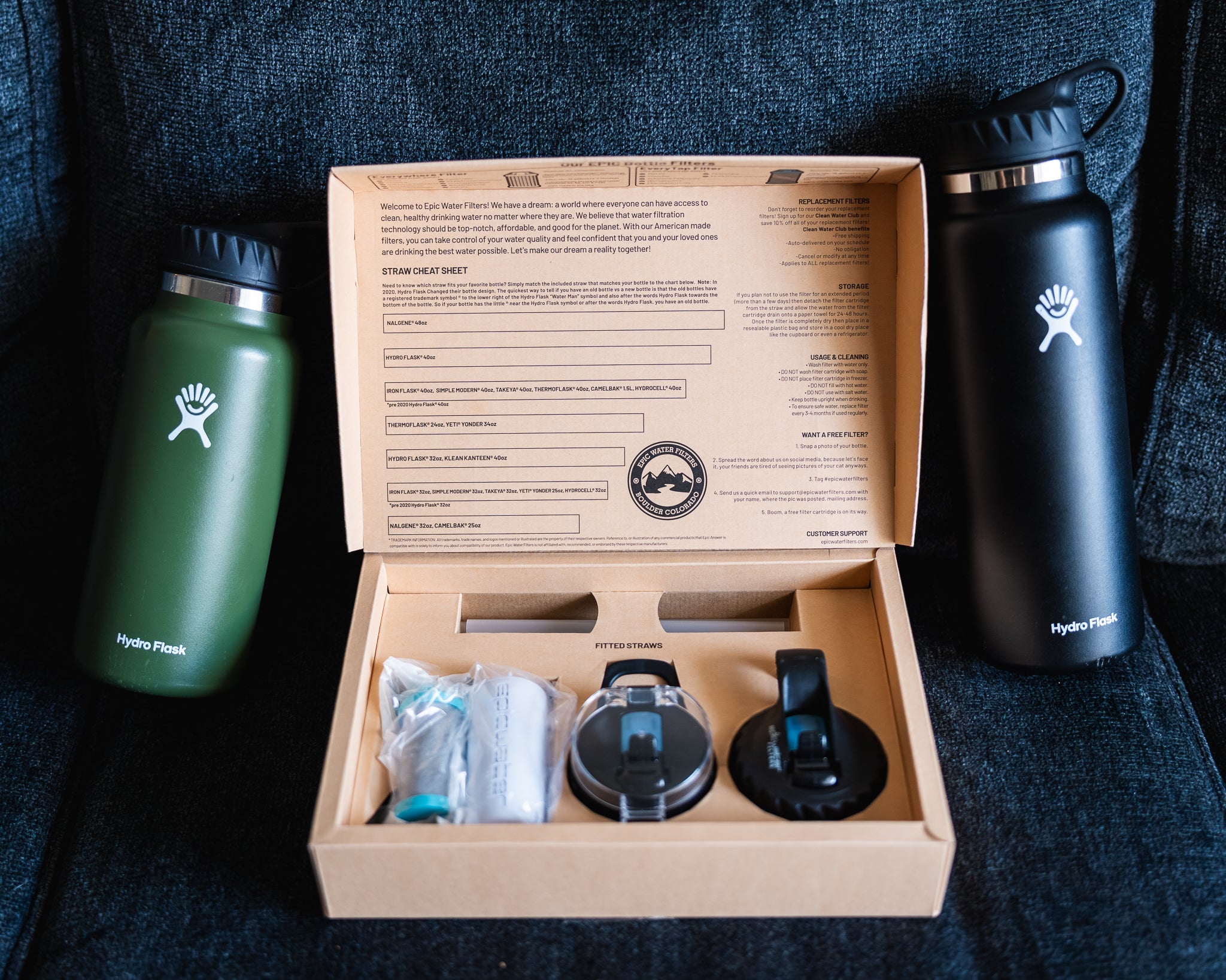 The Answer 2.0 | Compatible With Hydro Flask, Nalgene, and More