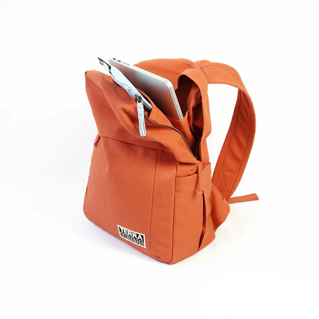 Terra Thread® Earth Backpack - Sustainable Backpack for School and Everyday use