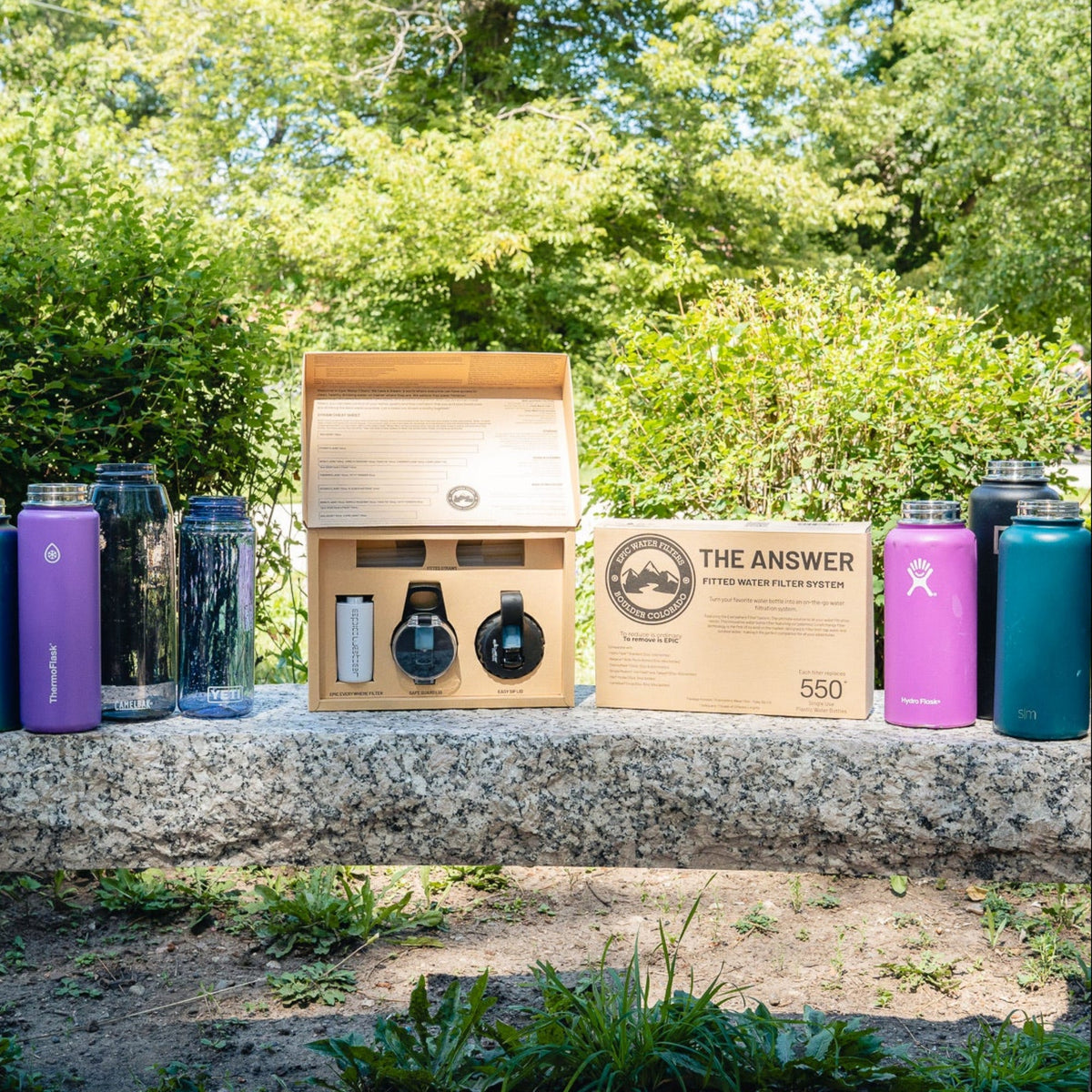 The Answer 2.0 | Compatible With Hydro Flask, Nalgene, and More!