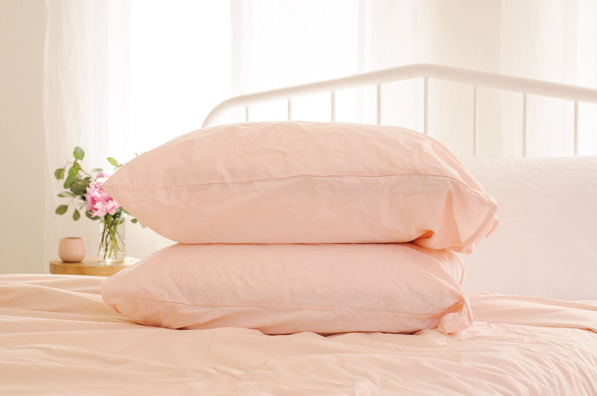 Nest Bedding® Kids Crinkle Percale Organic Cotton Sheet Set + Pillowcases