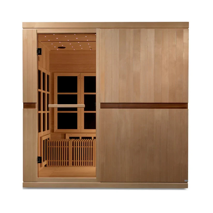 Golden Designs GDI-6880-02 Elite Catalonia 8 Person Near Zero EMF Far Infrared Sauna