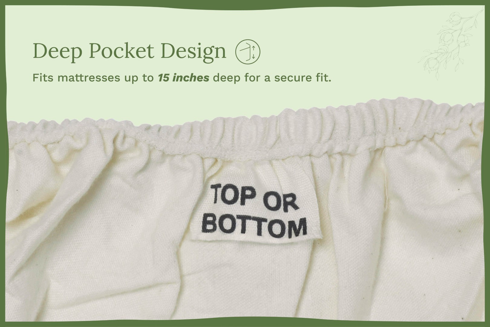 Organic Cotton Mart Organic Sateen Bed Sheets Set