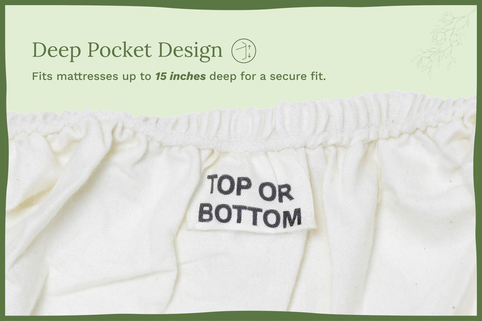 Organic Cotton Mart Organic Sateen Bed Sheets Set