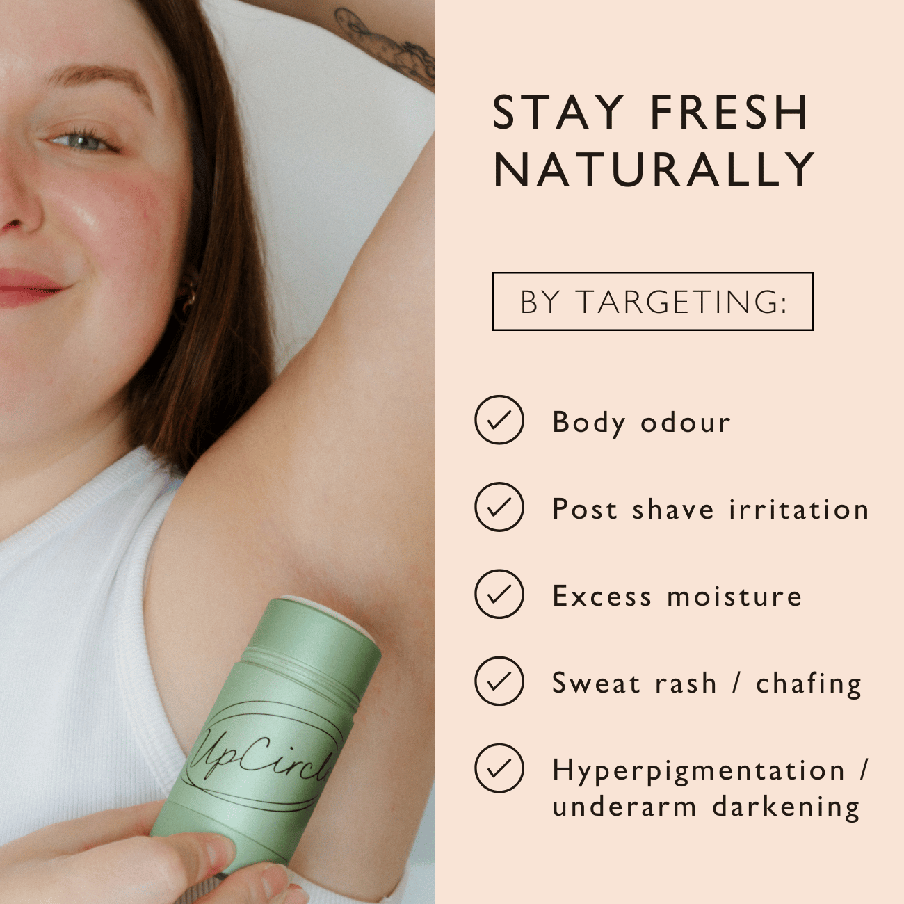 UpCircle 3x Deodorant Refills with Macadamia + Bergamot