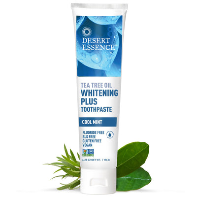 Desert Essence Tea Tree Oil Whitening Plus Toothpaste
