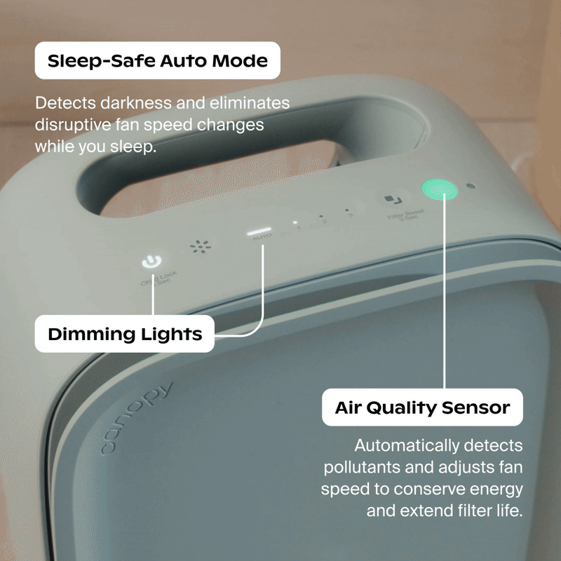 Canopy Bedside Air Purifier