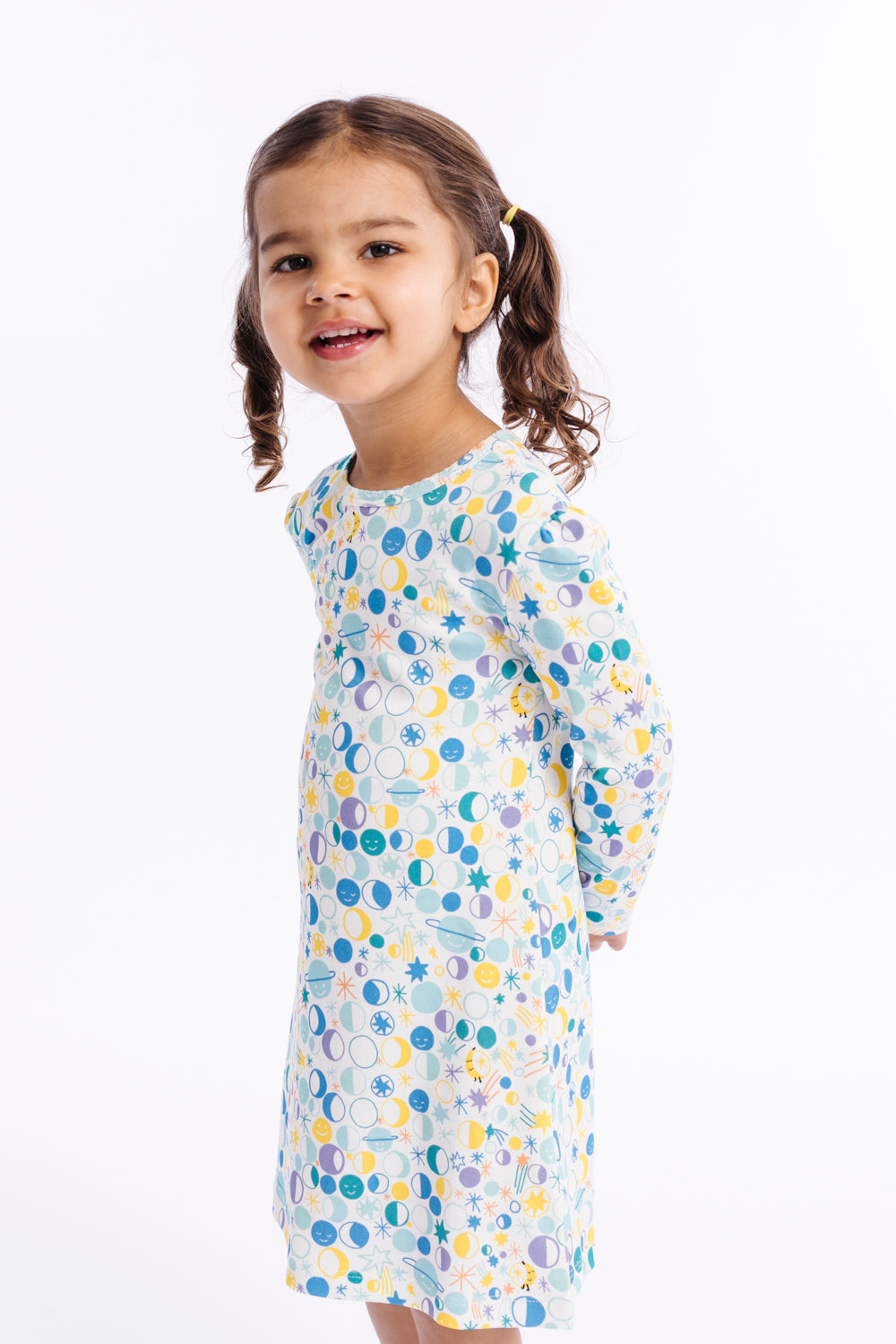 Dodo Banana Many Moons Organic Pima Cotton Dodo Dress