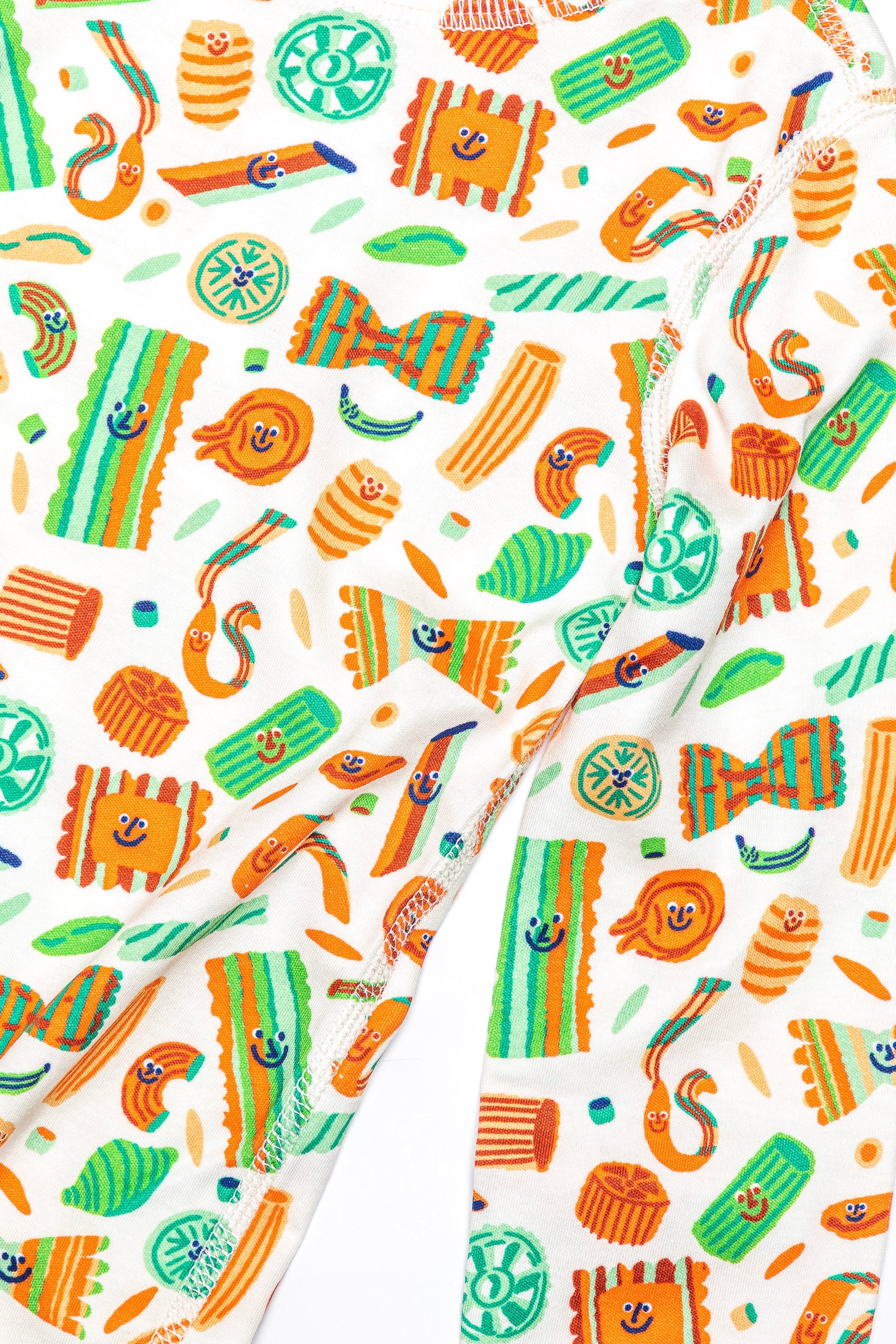 Dodo Banana Pasta Festa Organic Pima Cotton Pajama Set