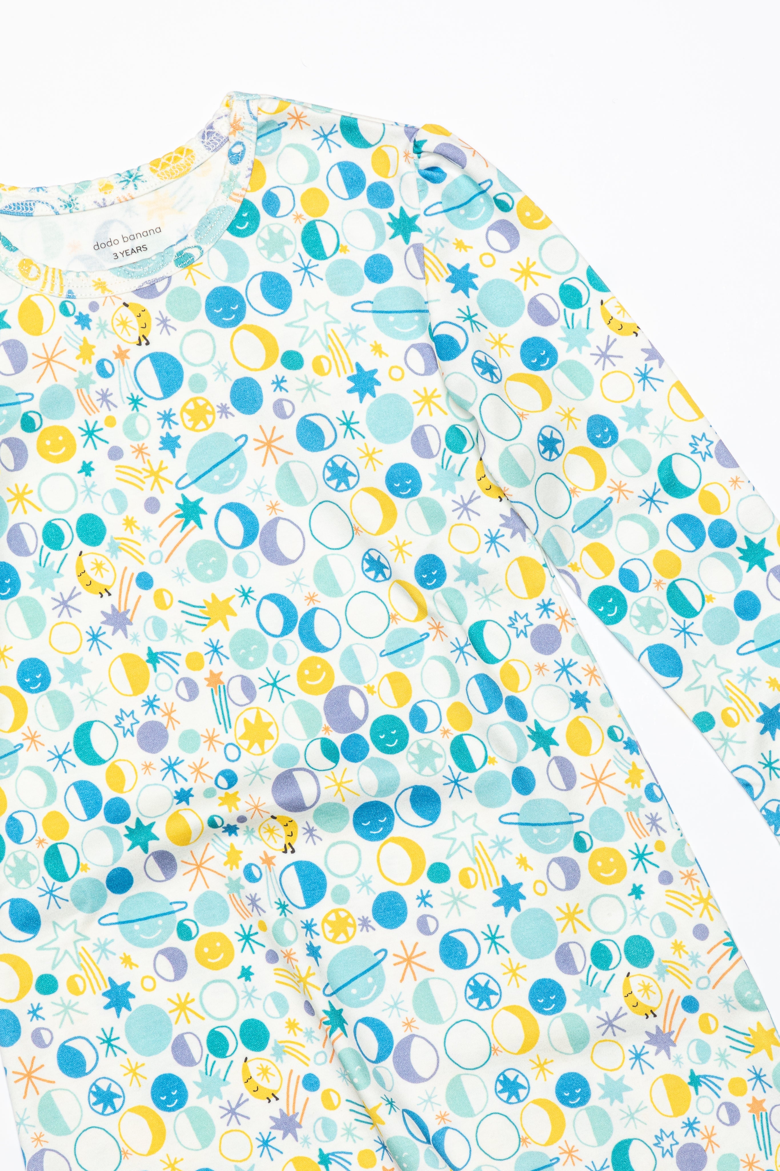 Dodo Banana Many Moons Organic Pima Cotton Dodo Dress
