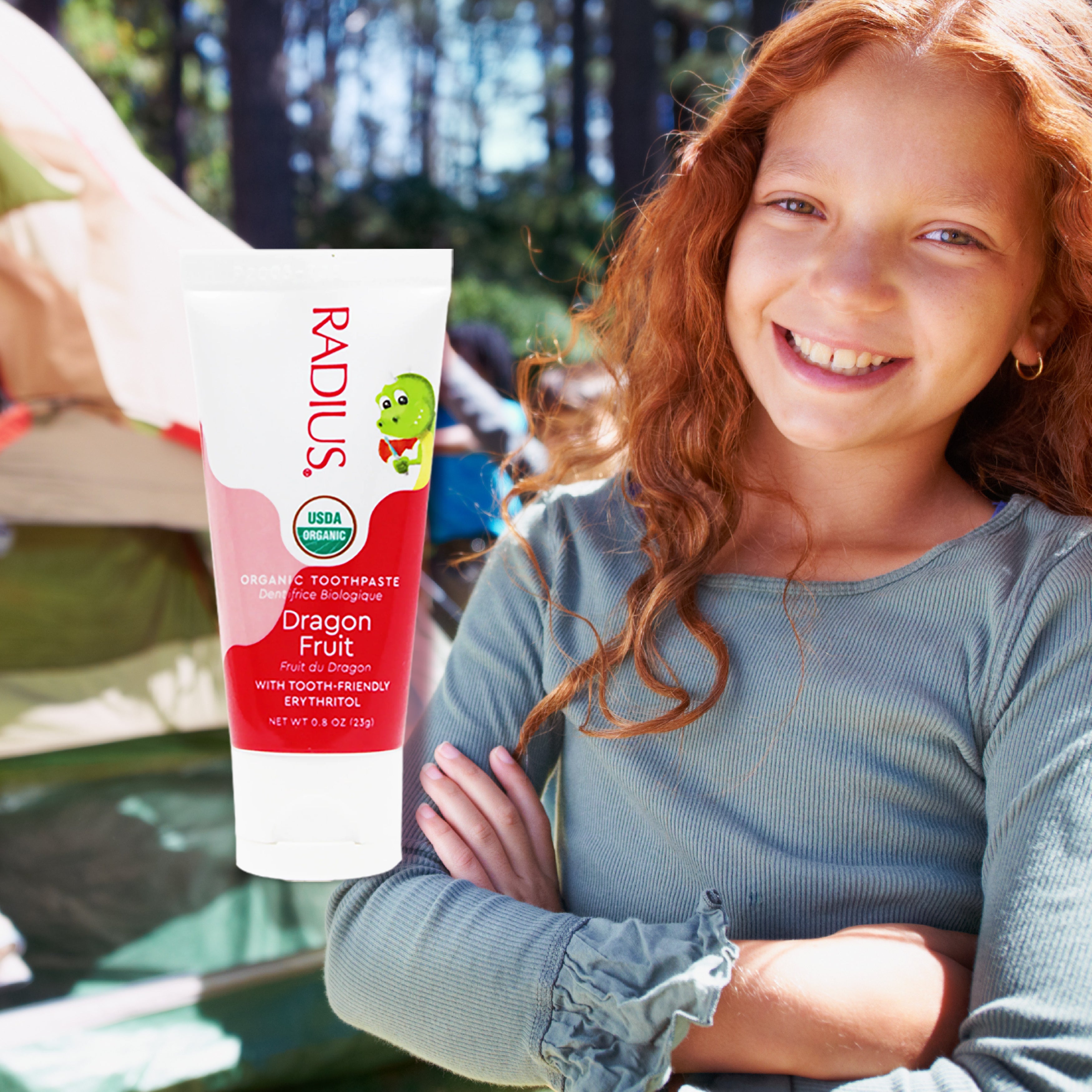 Radius Kids USDA Organic Dragon Fruit Toothpaste